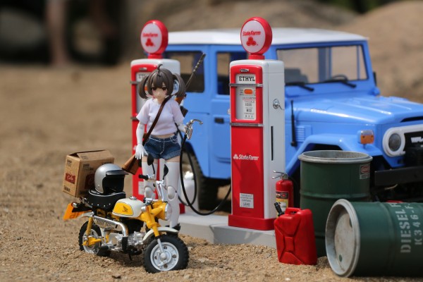 1/12 完成品摩托车 本田 猴子摩托车 等离子黄