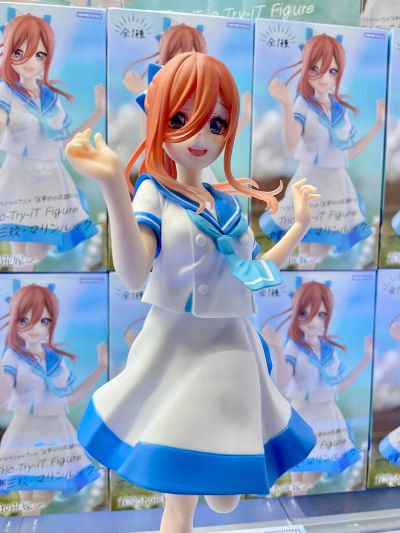 动画特篇 五等分的新娘∽ Trio-Try-iT玩具人偶-中野三玖·水手造型-