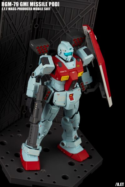 HG  机动战士高达MSD 吉姆（肩部加农装备/导弹舱装备）