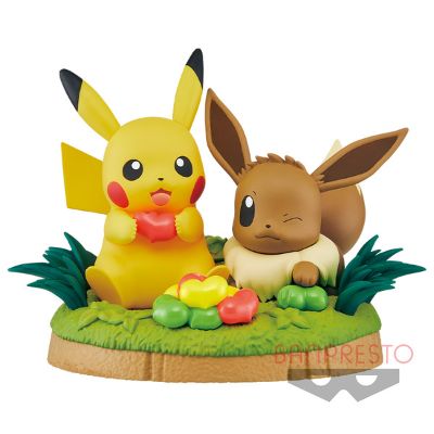 宝可梦 吃饭时间 皮卡丘+伊布