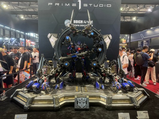 展览馆线 变形金刚3 擎天柱 武装补给基地