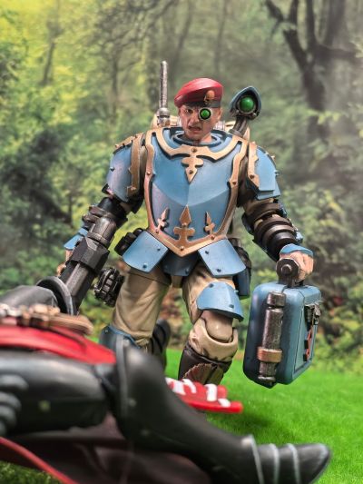 战锤40000 星界军 风暴忠嗣指挥小队 第55卡比克雄鹰兵团 医疗兵