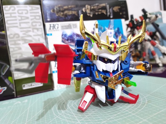 BB戦士 鉄機武者鋼丸（テッキムシャ钢铁マル）