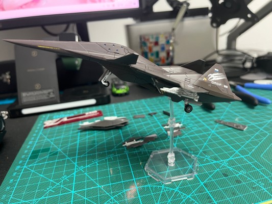 空战奇兵/皇牌空战系列 ADF-01 模型爱好者版