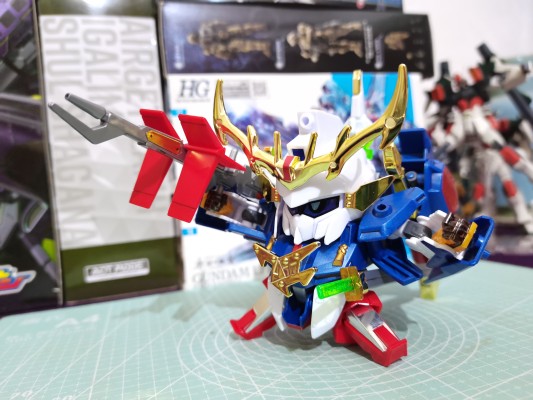 BB戦士 鉄機武者鋼丸（テッキムシャ钢铁マル）