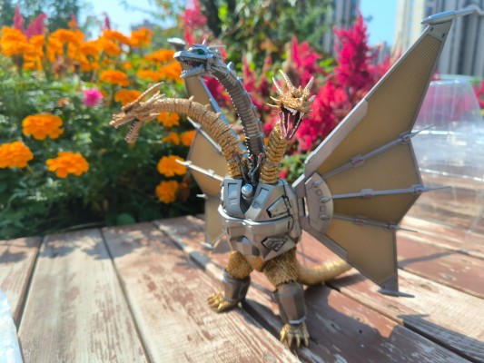 S.H.MonsterArts 哥斯拉大战基多拉 机械基多拉 新宿决战特别套装