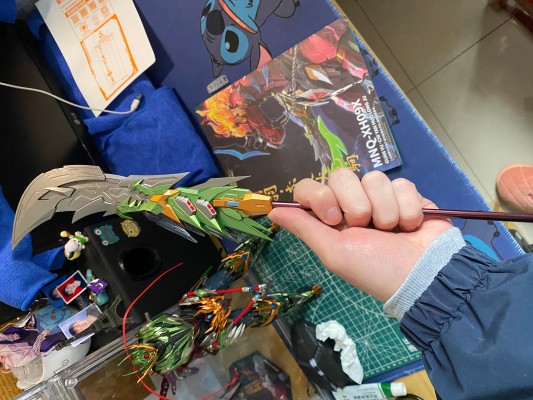 MNQ-XH09X | 开阳宫 武曲星君 关羽 赤炎火龙驹