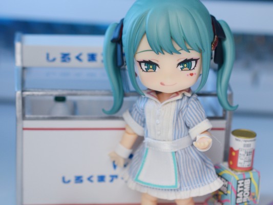 粘土娃 服装套装 女生餐厅制服（蓝色/粉红色）