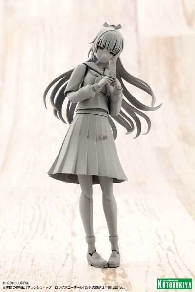 创彩少女庭园 自由搭配假发 姬发式马尾