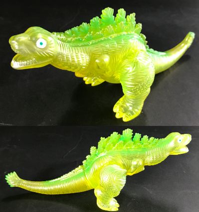 哥斯拉第2形态（2016）金色透明（红色/绿色）