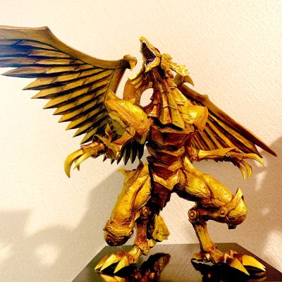 一番赏 游戏王系列 第四弹 三幻神显现 C奖 奥西里斯之天空龙 魂豪示像