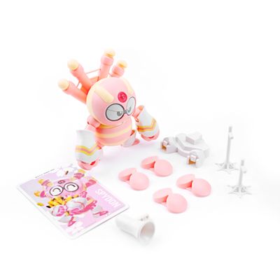 QOSMOS 铁甲小宝系列 鲨鱼辣椒+蜘蛛侦探 限量版 樱