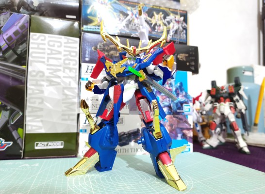 BB戦士 鉄機武者鋼丸（テッキムシャ钢铁マル）