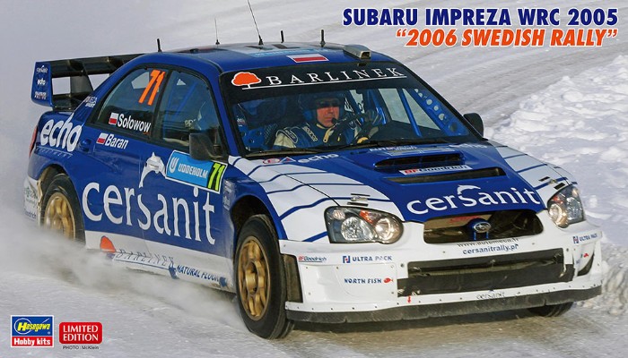 20707 斯巴鲁 翼豹 WRC 2005款“2006瑞典拉力赛”