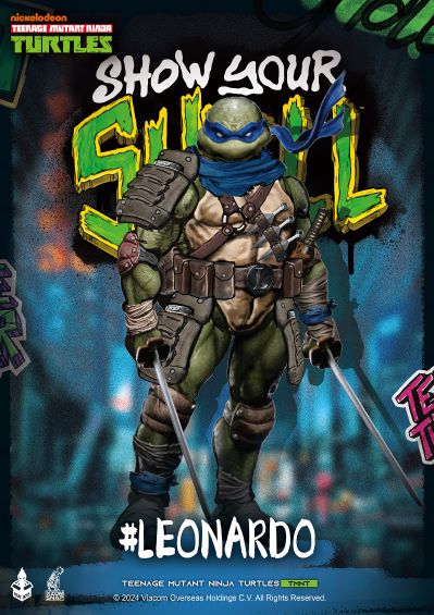 忍者神龟 莱昂纳多 可动人偶忍者龟