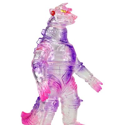 中等尺寸系列 机械哥斯拉（1974）粉紫透明版 哥斯拉商城专属配色