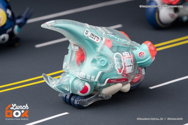 LUNCHBOX 30分钟系列 第二弹 大兜丸 透明色-大兜丸雪糕车-虫冰堂