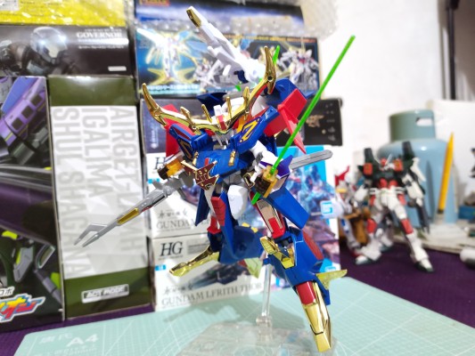 BB戦士 鉄機武者鋼丸（テッキムシャ钢铁マル）