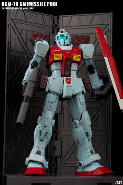 HG  机动战士高达MSD 吉姆（肩部加农装备/导弹舱装备）