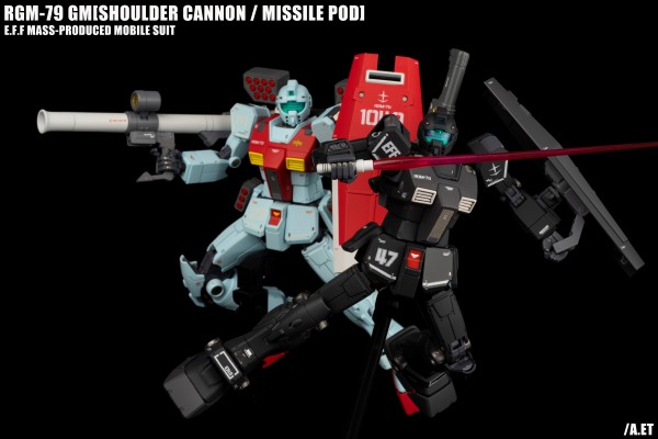 HG  机动战士高达MSD 吉姆（肩部加农装备/导弹舱装备）