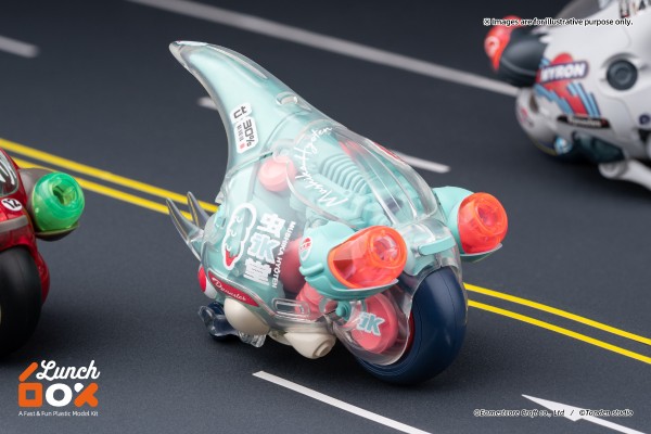 LUNCHBOX 30分钟系列 第二弹 大兜丸 透明色-大兜丸雪糕车-虫冰堂