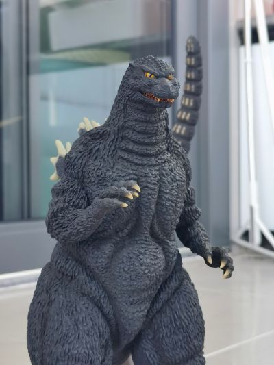 东宝30厘米系列 酒井裕司造型杰作 哥斯拉大战机械哥斯拉2 哥斯拉1993 铃鹿山中的英姿