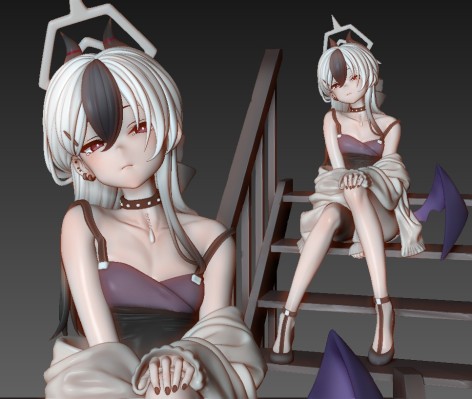 蔚蓝档案 鬼方佳代子 礼服