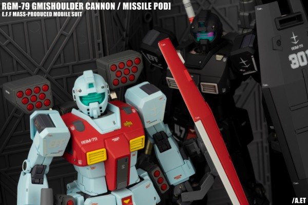 HG  机动战士高达MSD 吉姆（肩部加农装备/导弹舱装备）