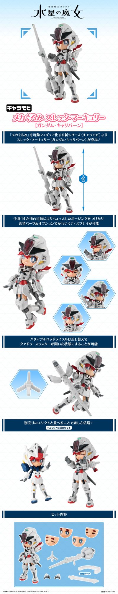 角色机甲仔 斯莱塔·墨丘利【凯列班高达】