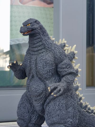 东宝30厘米系列 酒井裕司造型杰作 哥斯拉大战机械哥斯拉2 哥斯拉1993 铃鹿山中的英姿