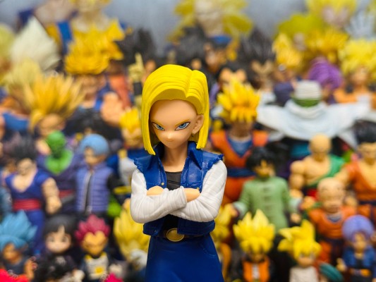 龙珠Z SOLID EDGE WORKS 出阵系列 人造人18号