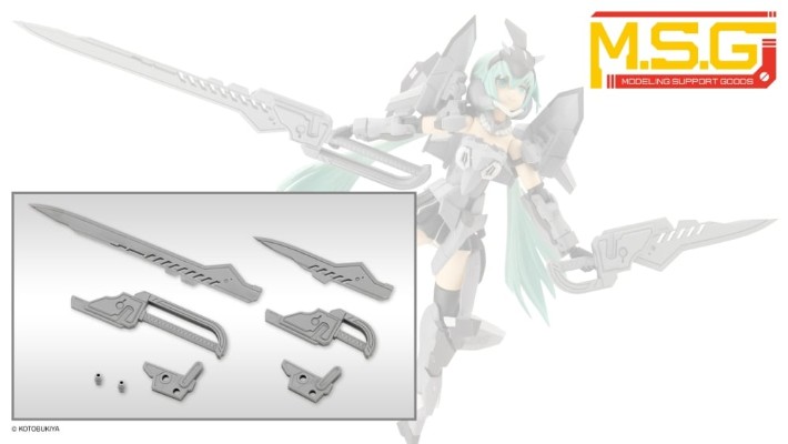 M.S.G.武器组件51 自由组装刀刃套组01