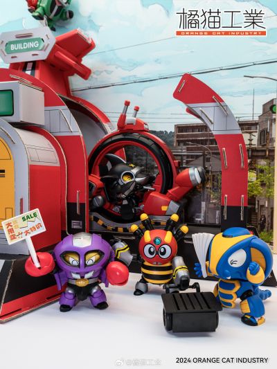 QOSMOS 铁甲小宝系列 第四弹 车轮滚滚+飞翔机器人