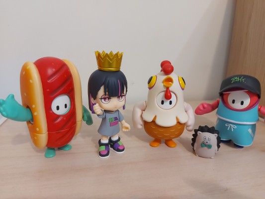 糖豆人 可动模型套装 03：薄荷巧克力/热狗套装（暂译）