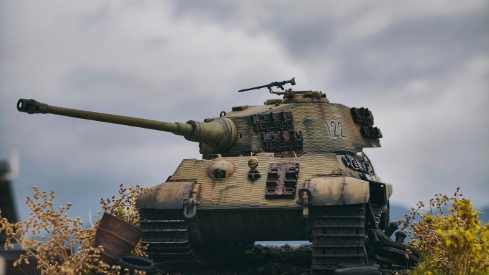 德国 重型坦克 SD.KFZ.182“虎王”（亨舍尔炮塔型）