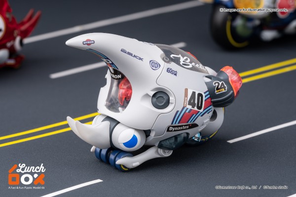 LUNCHBOX 30分钟系列 第二弹 大兜丸 白色-宝时捷-甲天尼