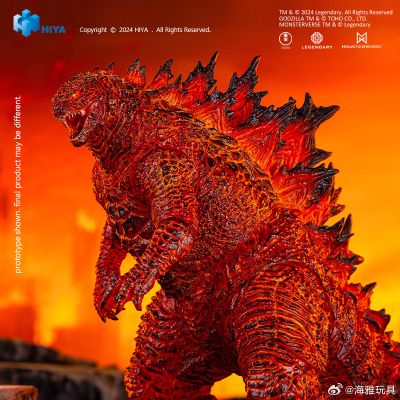 极致超值系列 哥斯拉2：怪兽之王 红莲哥斯拉 战斗