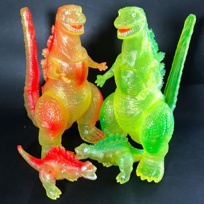 哥斯拉第4形态（2016）金色透明（红色/绿色）