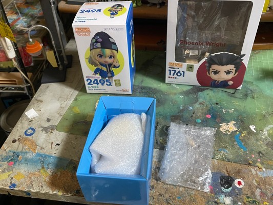 粘土人#2495 夜晚的水母不会游泳 山之内花音 基础款