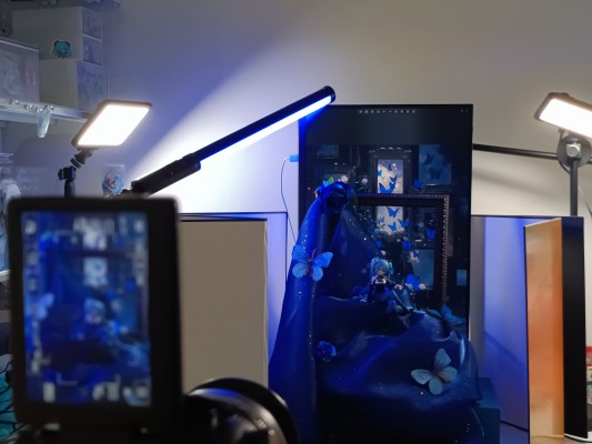 压泡面 初音未来 花仙子 蓝玫瑰