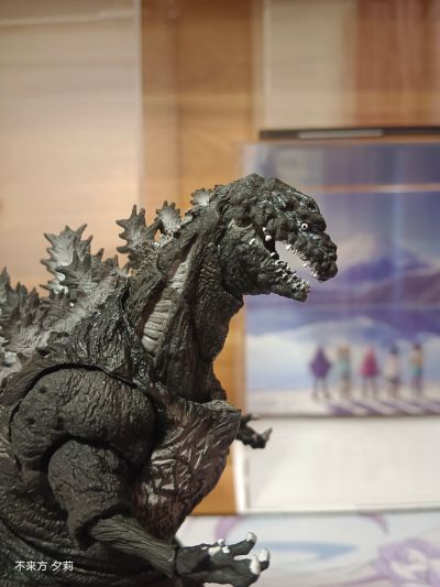 S.H.MonsterArts  哥斯拉（2016） 第四形态 新·哥斯拉：黑白版