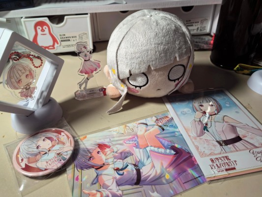 爱与演唱会！莲之空女学院学园偶像俱乐部  趴趴毛绒玩偶 夕雾缀理 －Dream Believers （S码）