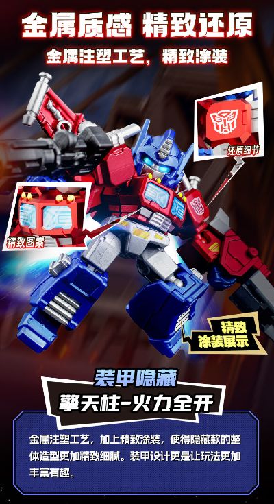 变形金刚布鲁可积木人 星辰版第1弹：星辰交辉
