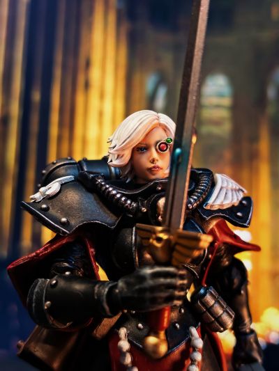 战锤40000 修女会 持像者 战斗修女萨伦