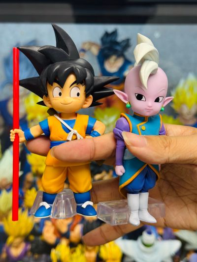 龙珠大魔 小孙悟空 附带背景板的珍藏人偶