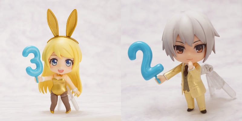 粘土人 预订活动【2024/11】特典 数字气球2 浅蓝色