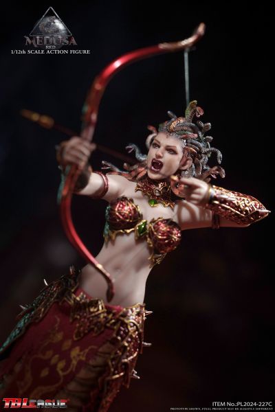 美杜莎 蛇尾款 红色