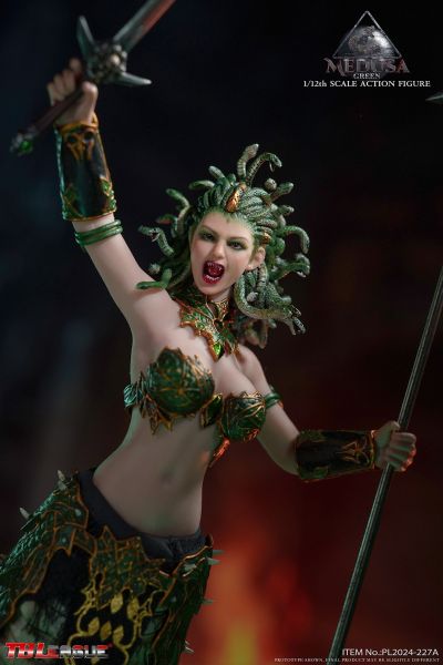 美杜莎 蛇尾款 绿色