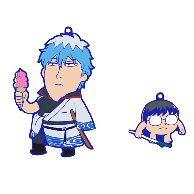 银魂×大川bkub 银魂 时尚♡橡胶挂件