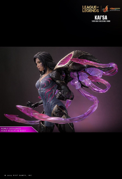 《英雄联盟》卡莎1:6比例珍藏人偶